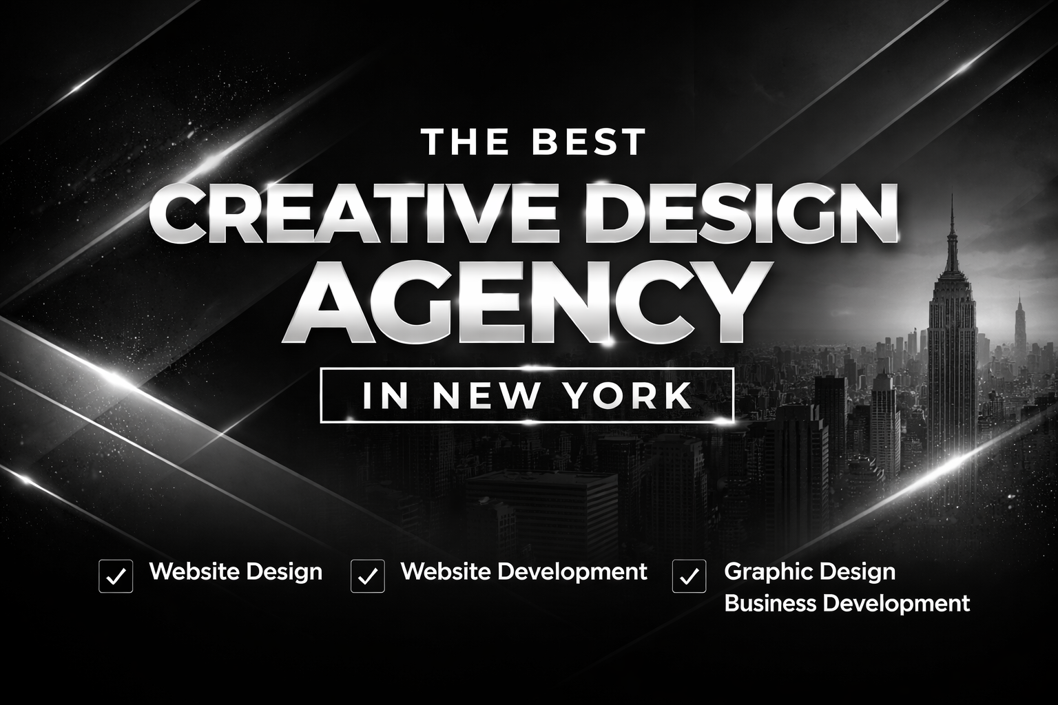 “Best creative design agencies in New York including Corkery Designs, Econnyx, DD.NYC, Lounge Lizard, Bop Design, Big Drop Inc, and Digital Silk”